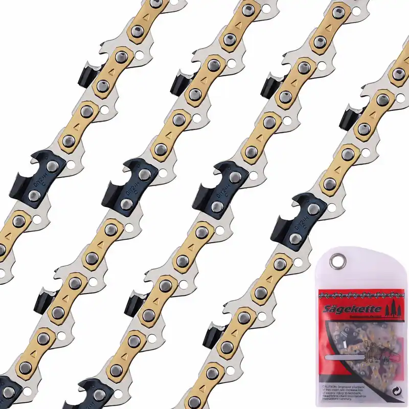 4 Sägeketten 38cm Schnitt 1,5mm 56Tg Vollmeißel 3/8 kompatibel Husqvarna 55, 61