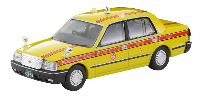Tomica Limited Vintage Neo 1/64 LV-N219d Toyota Crown Sedan Taxi Japan Traffic 3
