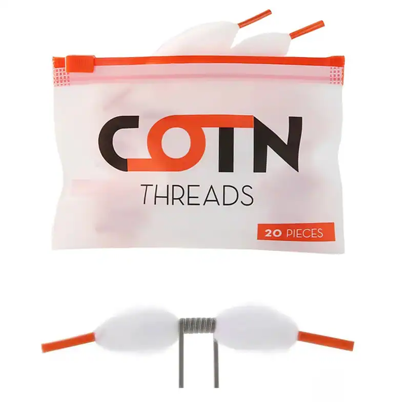 COTN Threads Cotton Hardcover 20 Stk. Watte Baumwolle für RBA Verdampfer