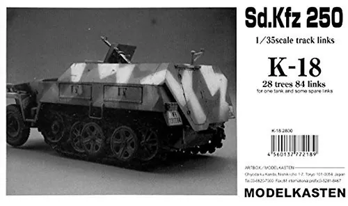 Modell Kasten 1/35 Sd.Kfz.250 Greif und Demag Gleise