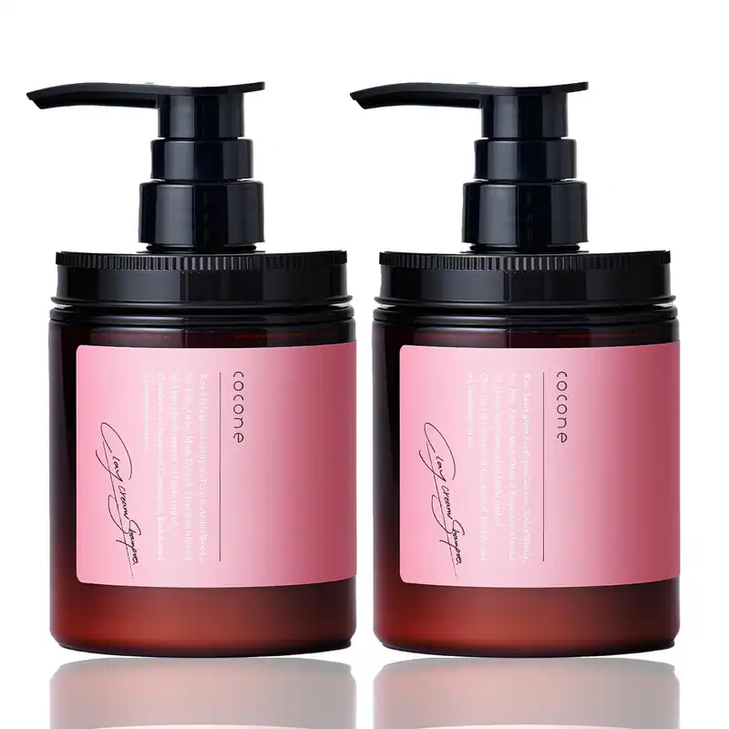 Cocone Clay Cream Shampoo Herb Rose 2 Stück