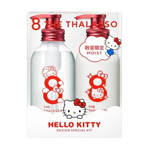 Eight the Thalasso Moist Shampoo & Moist Treatment Hello Kitty Design Special Ki