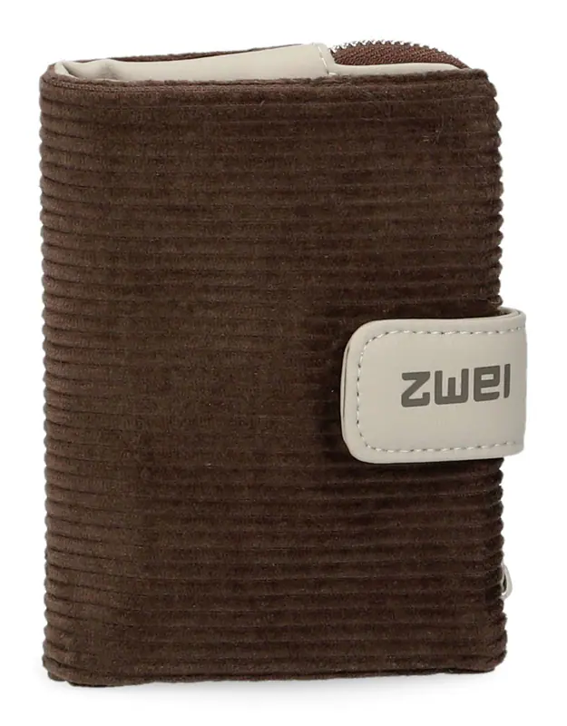 zwei M.Wallet MW5 Geldbörse Cord - Wood braun Neu