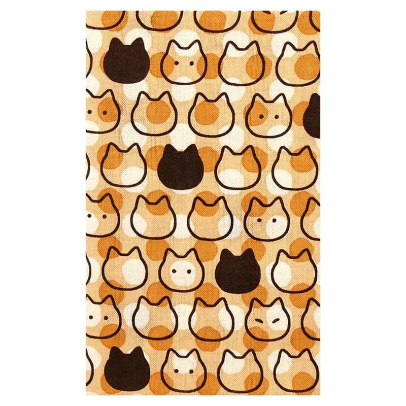 Hamamonyo Tenugui Spotted Cat Dot