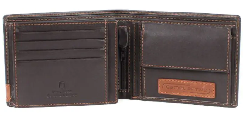camel active California Wallet Geldbörse Brown braun Neu