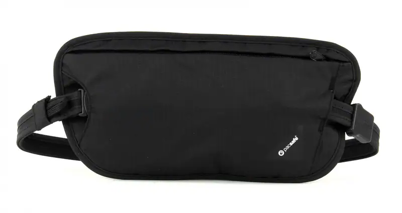 pacsafe Coversafe X100 Anti-Theft RFID Blocking Waist Wallet Gürteltasche Black
