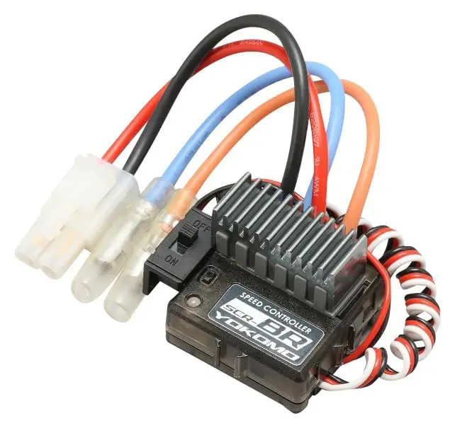 Bürstenmotor Regler horizontal / mit Rücken SCR-BH