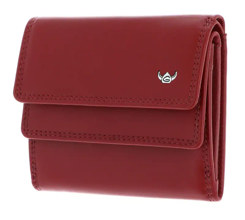 Golden Head Polo RFID Protect Überschlagbörse 1176 Geldbörse Rot Neu
