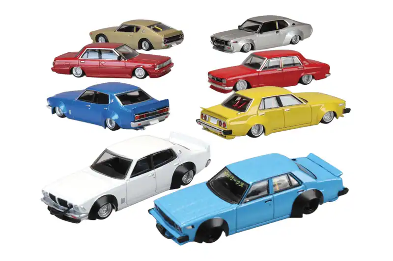 Aoshima 1/64 Diecast Miniatur Auto Grand Champion Collection Part.16