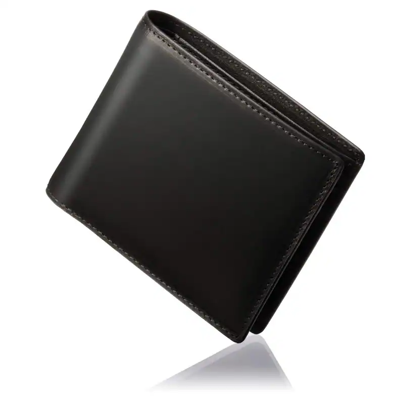 GLEVIO Tochigi Leder Bi-Fold Geldbörse / Hergestellt von erstklassigen