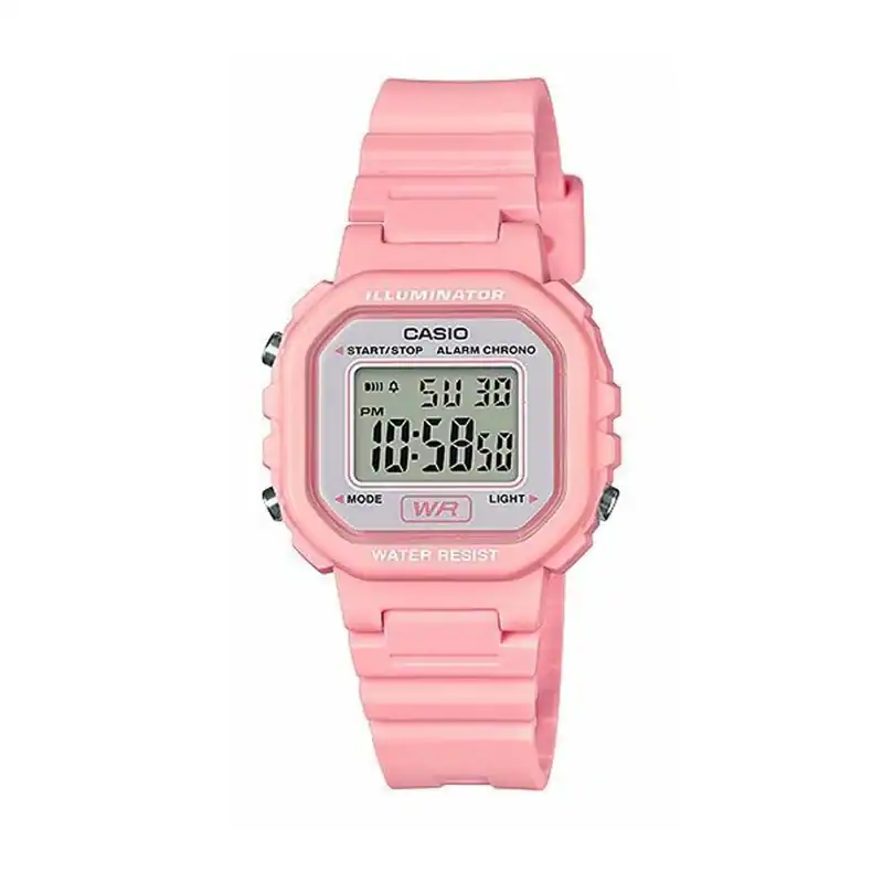 CASIO Digitaluhr günstig Casio LA-20WH-4A1 pastellrosa Überseemodell