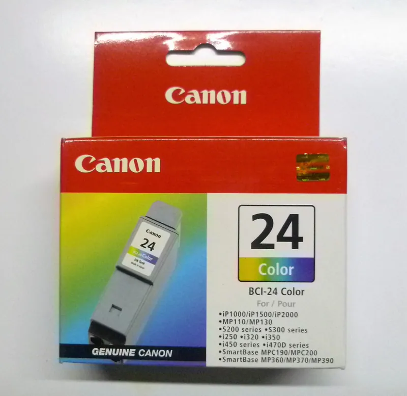 Original Canon BCI-24 C color unbenutzt versiegelt neu ---------------- OVP
