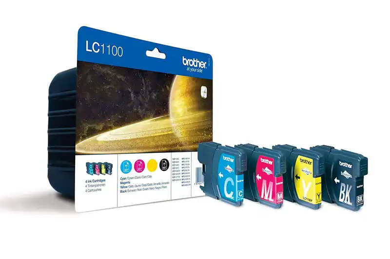 Original Brother LC1100 MultiPack SparPack Set 4 Patronen OVP DATUM 2026