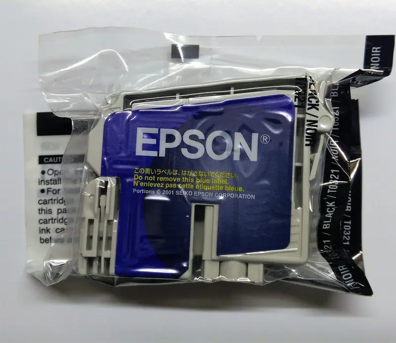 Original Epson T0321 schwarz black Stylus C70 Plus C80 C82 CX5200 CX5400