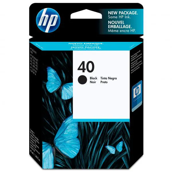 Original HP 40 schwarz DesignJet 230 250c 330 350c 430 450c DATUM 2011-2012