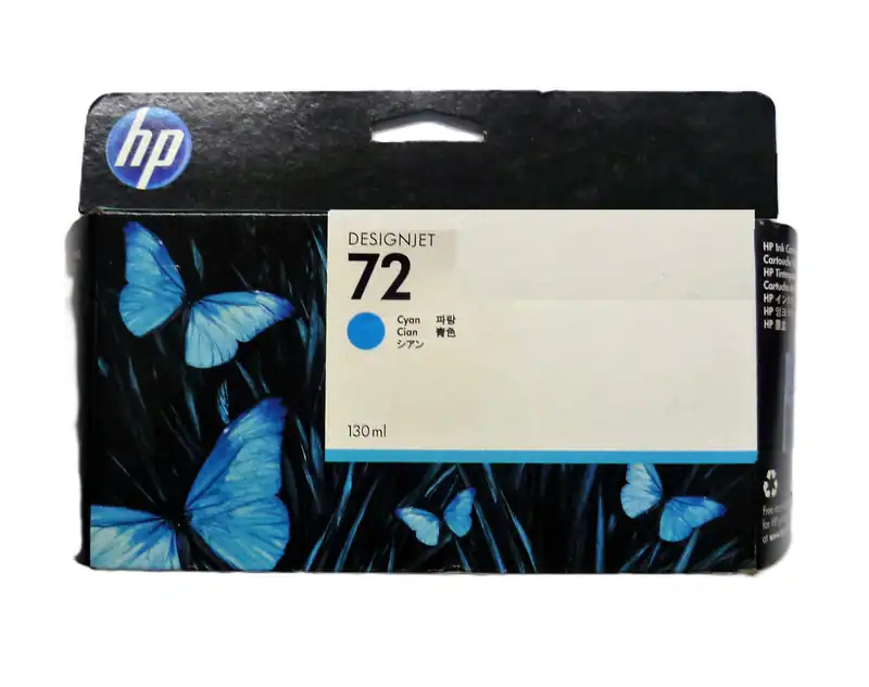 Original HP 72 cyan DesignJet T610 T770 T790 T1100 T1120 OVP DATUM 2019