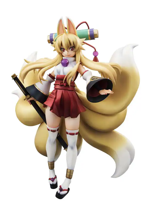 Top Modell Shinra Bansho Schokolade Hakumen Kongo Kyubi Izuna ca. 1/8 sc