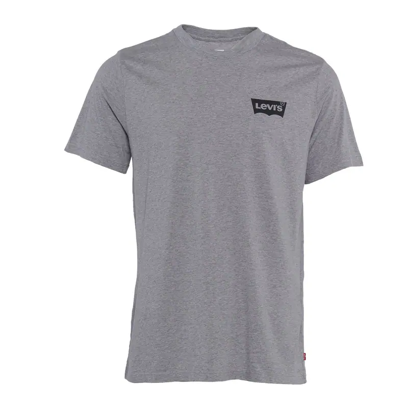 Levi's T-Shirt Grau Gr. L Herren Shirt Logo Baumwolle Basic Tee A28230325