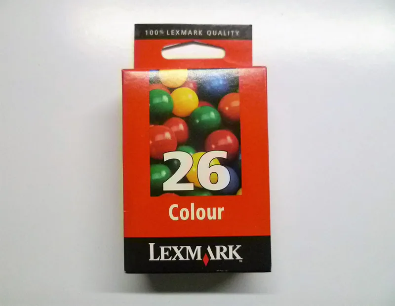 Original Lexmark 26 color X74 X75 X1100 X1200 X2200 Z13 Z23 Z25 Z33 Z35 OVP ND