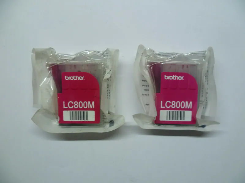 2 x Original Brother LC800M magenta MFC-32220 MFC-3420 MFC-3820 C CN FAX 1820C