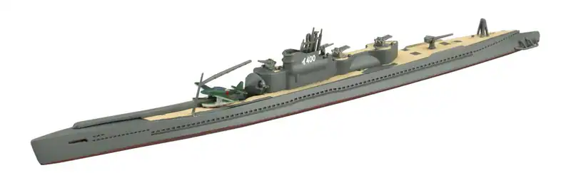 1/700 Waterline Serie No.451 Japan Navy Spezial U-Boot I-400 Plastikmodell