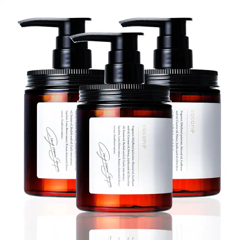 Cocone Clay Creme Shampoo 3-teiliges Set (380 ml x 3 Stück)