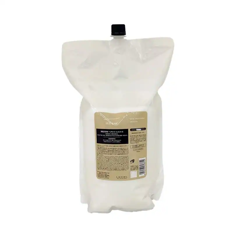 Lebel SEE/SAW Hair Treatment S Smooth 2500ml Refill