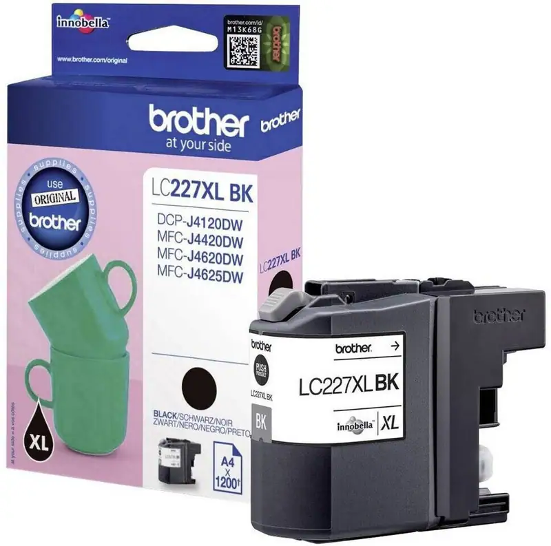 Original Brother LC227XL BK schwarz black OVP DATUM 07/2025