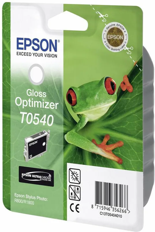 Original Epson T0540 Gloss Optimizer Frosch Stylus Photo R800 R1800 OVP 04/2020