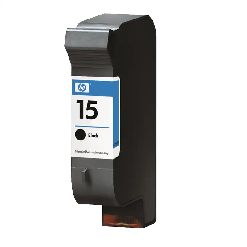Original HP 15 schwarz C6615D ca. 500 Seiten o.V.