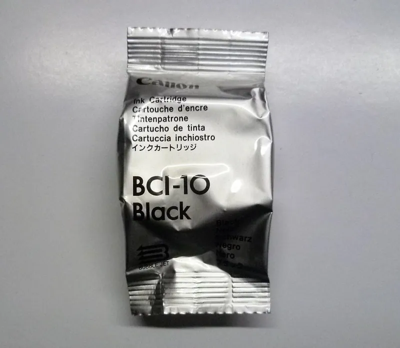 Original Canon BCI-10BK BCI-10 BK schwarz BJ-30 BJC-50 BJC-70 BJC-80 BN700