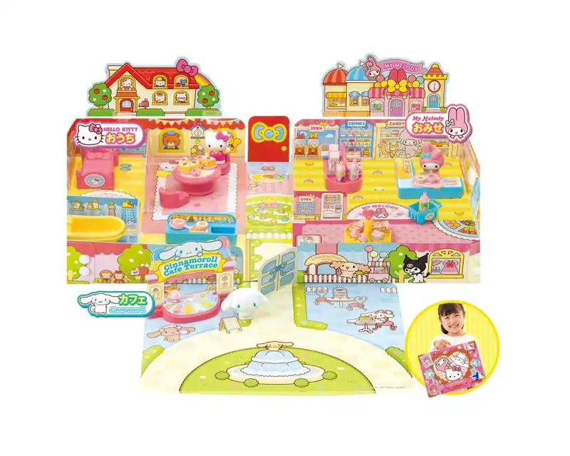 AGATSUMA Sanrio Figuren schnell verbreitet! Haus und Show mit Cafe
