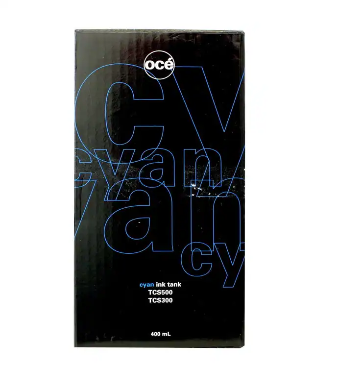 Original OCE TCS Ink Tank cyan 400ml TCS 300 TCS 500 NEU/OVP 1060019426
