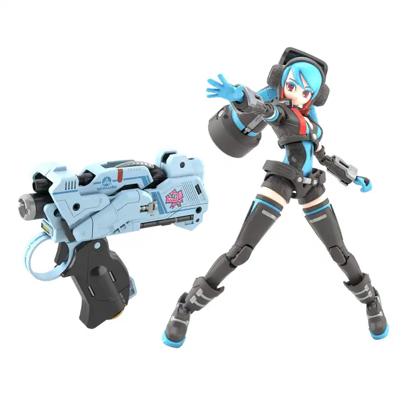Girl Gun Lady Attack Girl Gun x Lady Commander Alice Set BOX 1/1 Plastik Modell