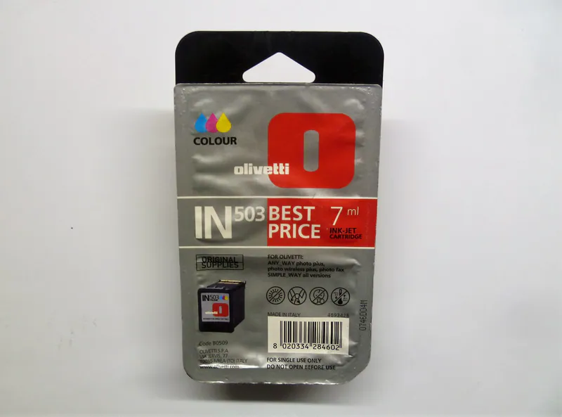 Original Olivetti IN503 color Any_Way photo plus wireless fax Simple_Way all OVP