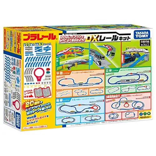 Cool laufen mit der Plarail 20 Anlage! DX Schienenset