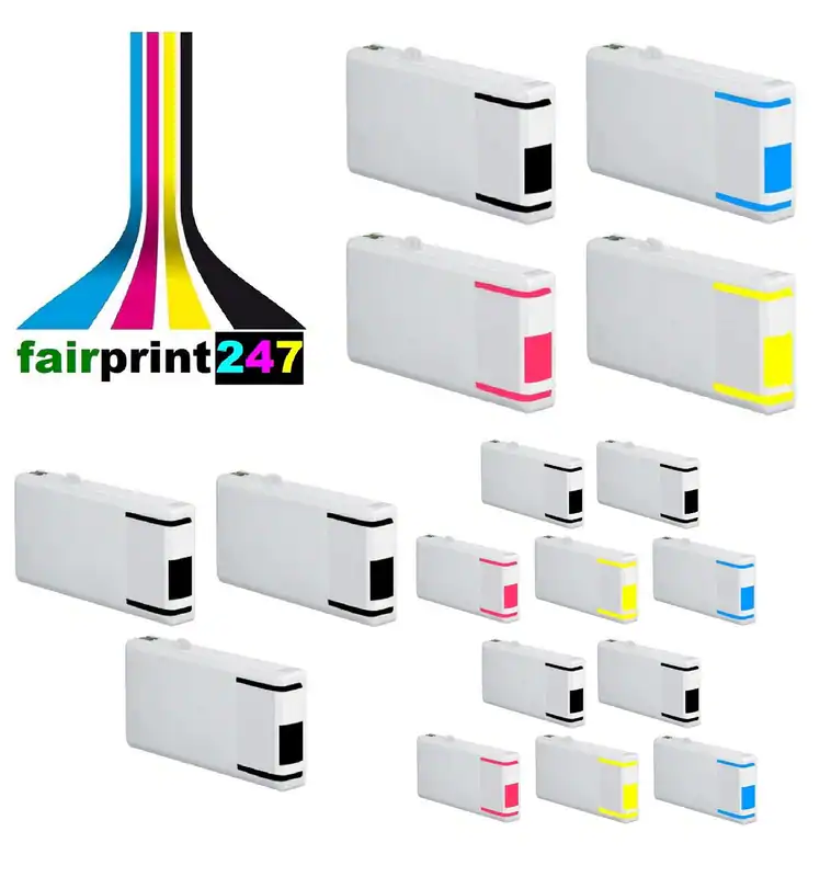 XXL-Patronen für Epson WorkForce WP-4545 DTWF WP-4595DNF