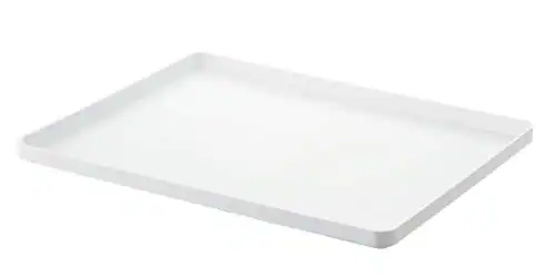 Yamazaki Tablett weiß B40XD30XH2cm Turm