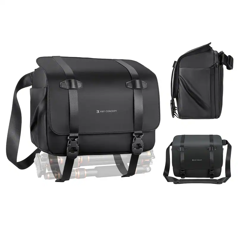 Kameratasche Umhängetasche 10L X-Large schwarz
