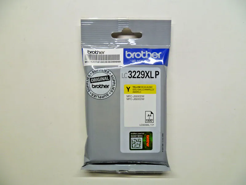 Original Brother LC3229XL P Y gelb MFC-J5930DW MFC-J6935DW OVP DATUM 08/2021