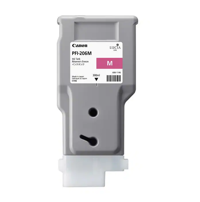 Original Canon PFI-206M magenta 300ml iPF6400 iPF6450 DATUM 06/2017 SONDERPREIS