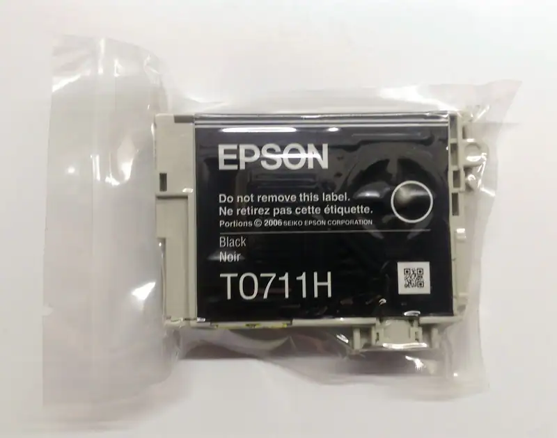 Original Epson T0711H schwarz Stylus B40W BX 300 310 600 F FW SX 110 200 o.V.