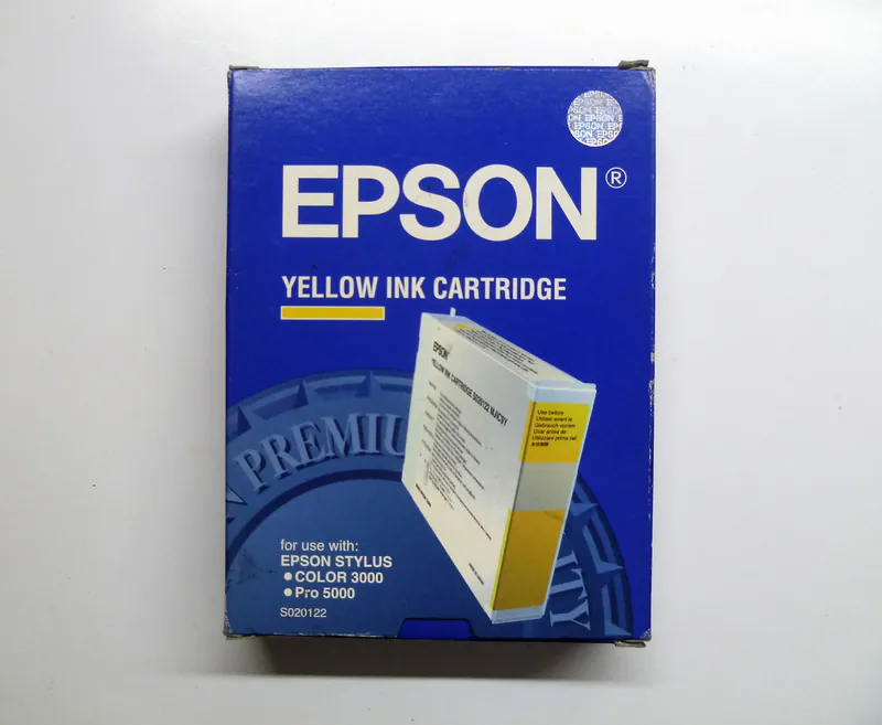 Original Epson S020122 gelb Stylus Color 3000 Pro 5000 110ml --- OVP/o.V.