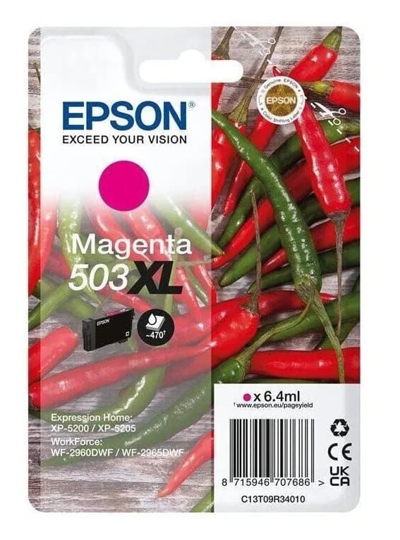 Original Epson 503XL magenta XP-5200 XP-5205 WF-2960DWF WF-2965DWF DATUM 09/2025