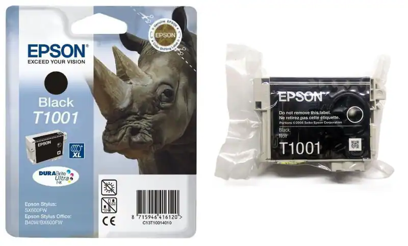 Original Epson T1001 schwarz SX600FW B40 W SX510W SX610FW BX600FW BX310FN o.V.