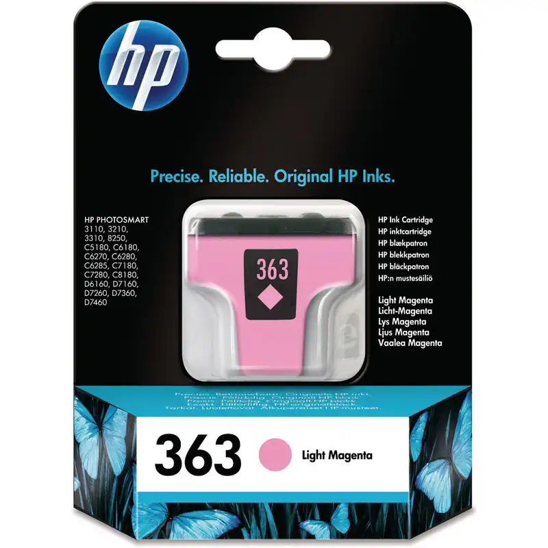 Original HP 363 light magenta PHOTOSMART 3110 3210 3310 8250 OVP DATUM 2021