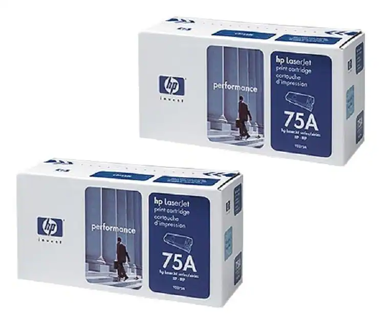 2 x Original HP Toner 92275A 75A schwarz LaserJet Serien 2P 3P IIP IIIP OVP