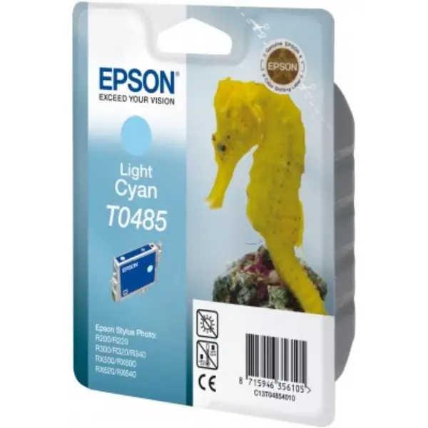 Original Epson T0485 light cyan hell cyan o.F.