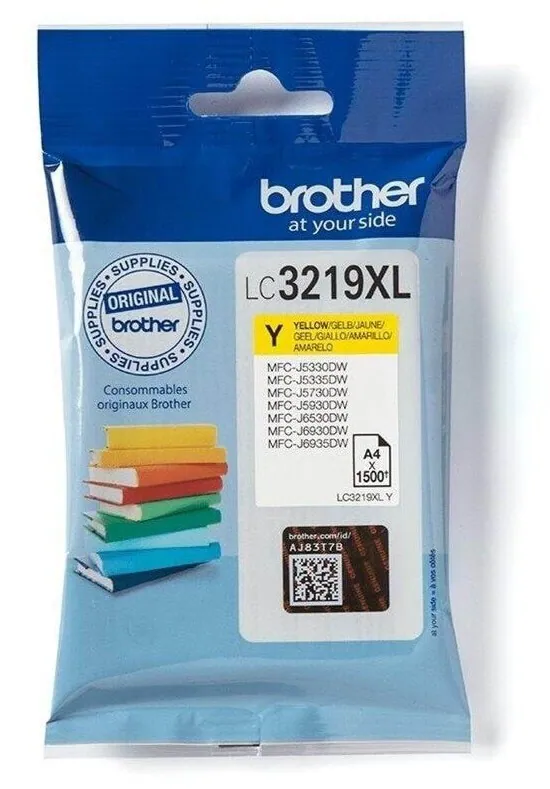 Original Brother LC3219XL gelb Tintenpatrone Druckerpatrone OVP DATUM 2021