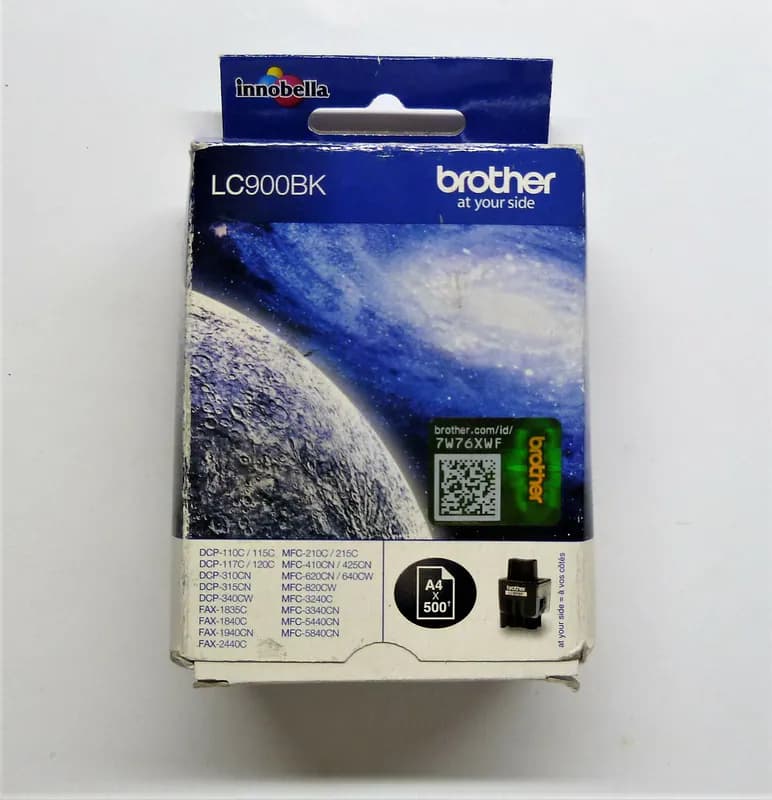 Original Brother LC900BK LC900 BK schwarz MFC- 210C 215C 410CN 425CN 620 640CW